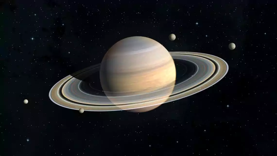 Saturn’s rings are gradually disappearing due to the influence of the planet’s magnetic field