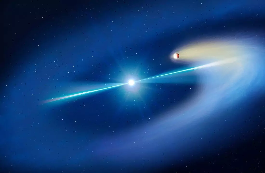 A mysterious system has been discovered three thousand light-years from Earth