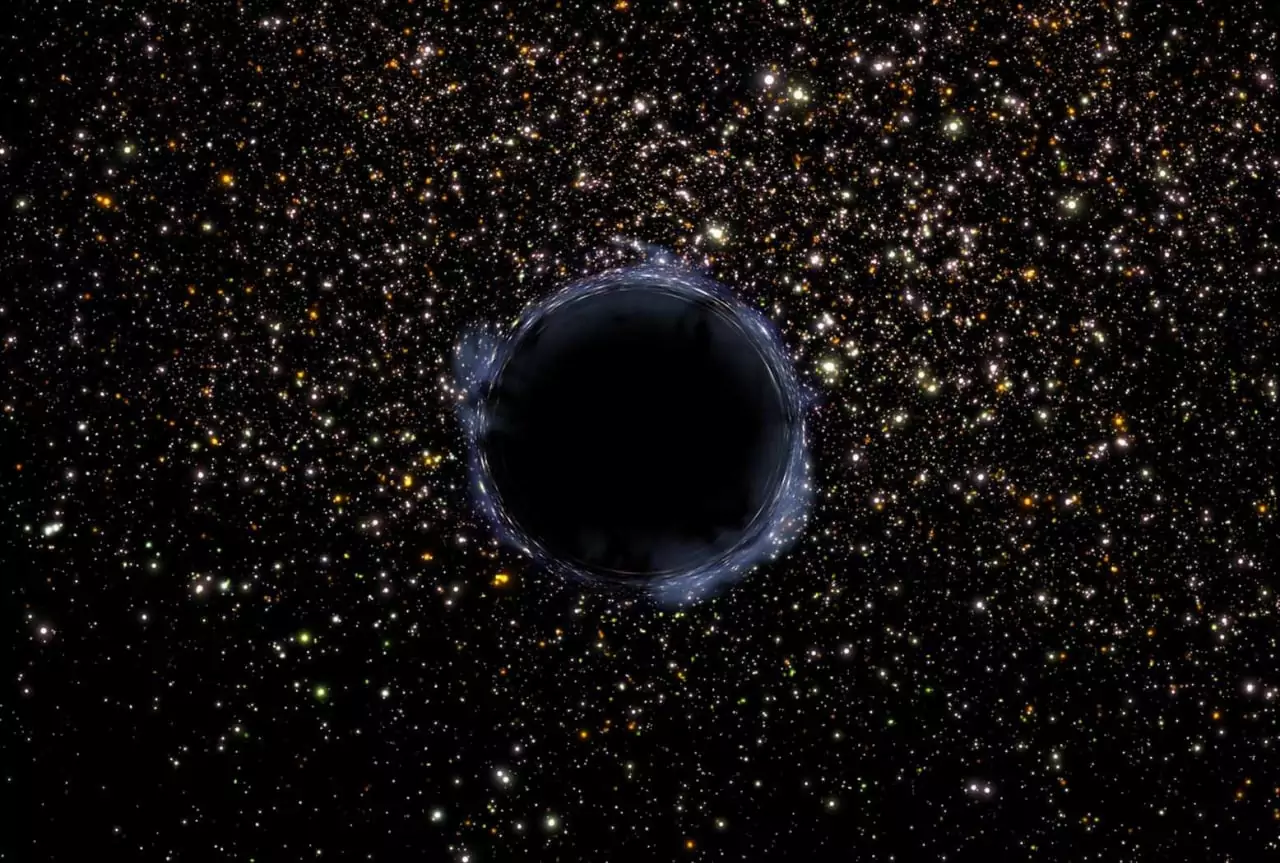 “The “planets” may turn out to be the primary black hole