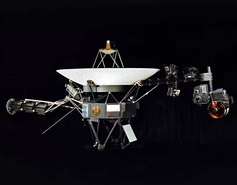 Voyager-1 and Voyager-2 space probes