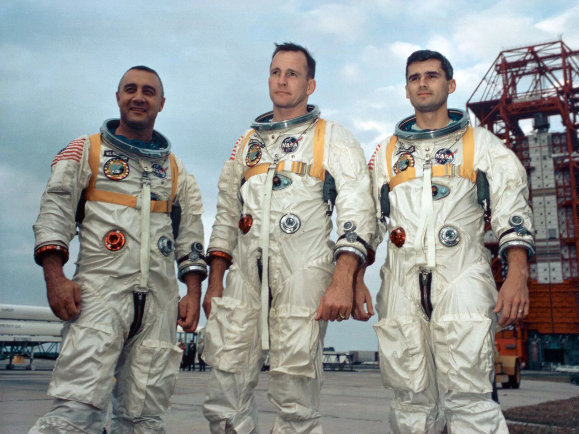 Apollo 1 was supposed to be the first manned flight under the program, but instead turned into a tragedy