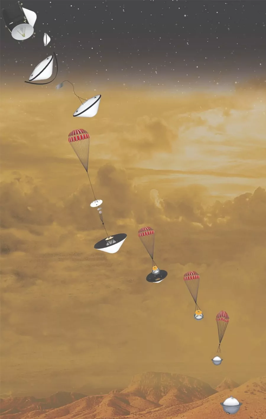 NASA announced the landing site of the Venus probe DAVINCI to study its atmosphere