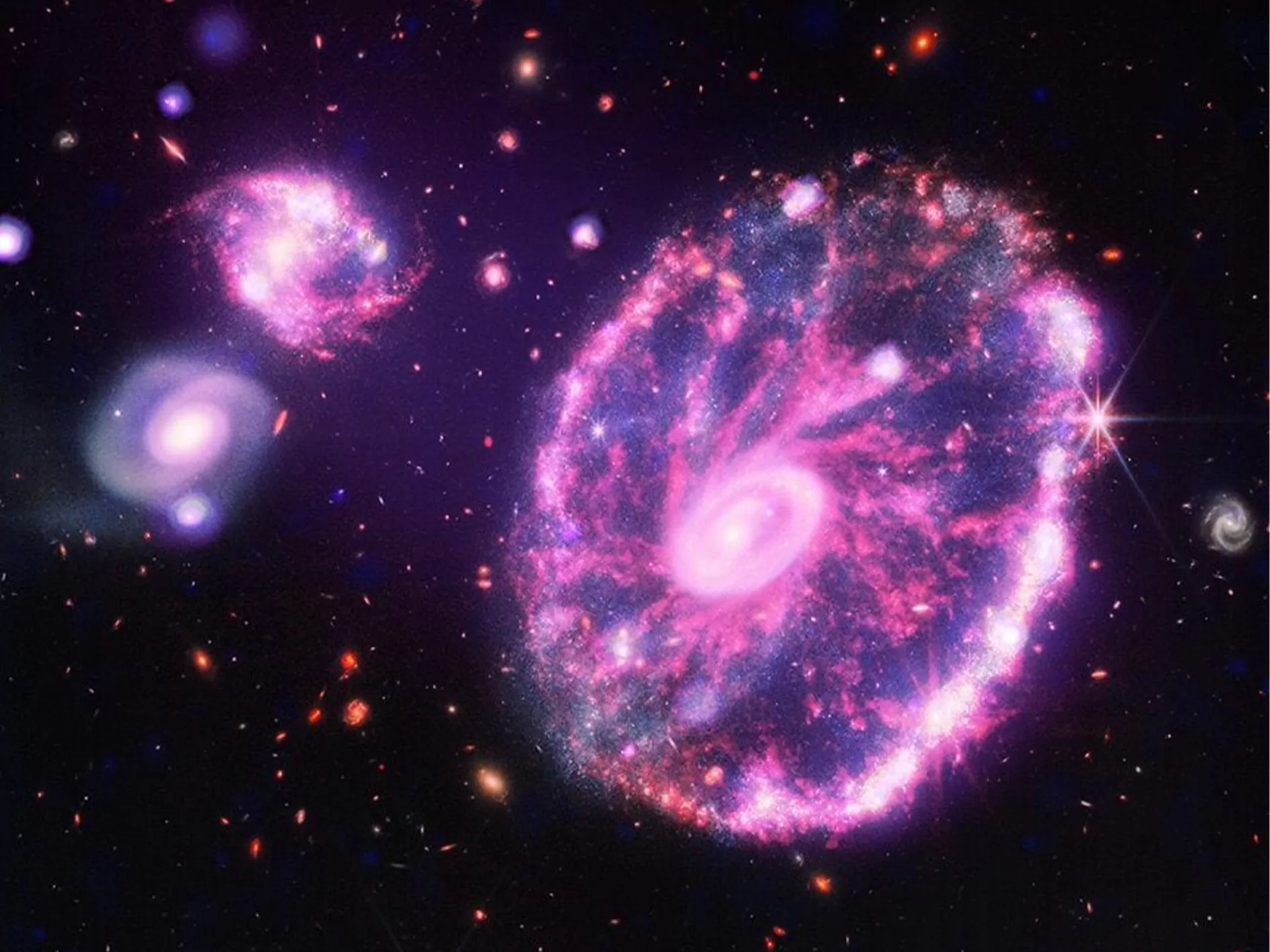 Chandra’s X-ray vision combined with JWST reveals even more details about the Universe