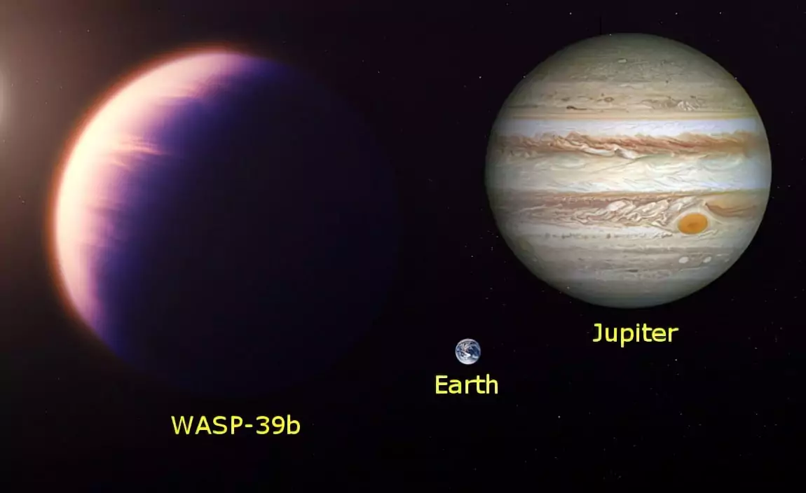 “James Webb” revealed the composition of the atmosphere of a red-hot exoplanet