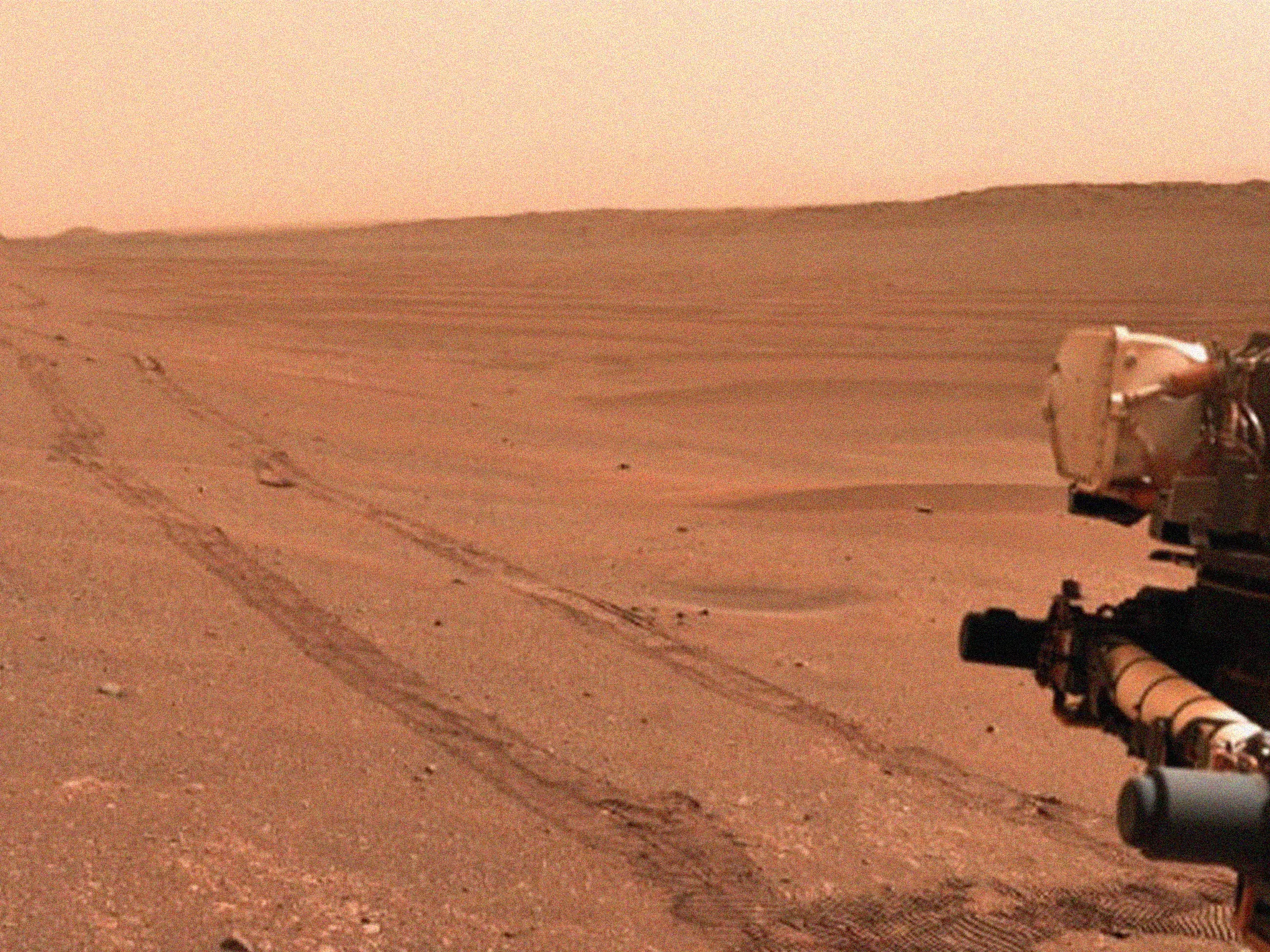 The Perseverance rover recorded the sound of a Martian dust vortex passing over it