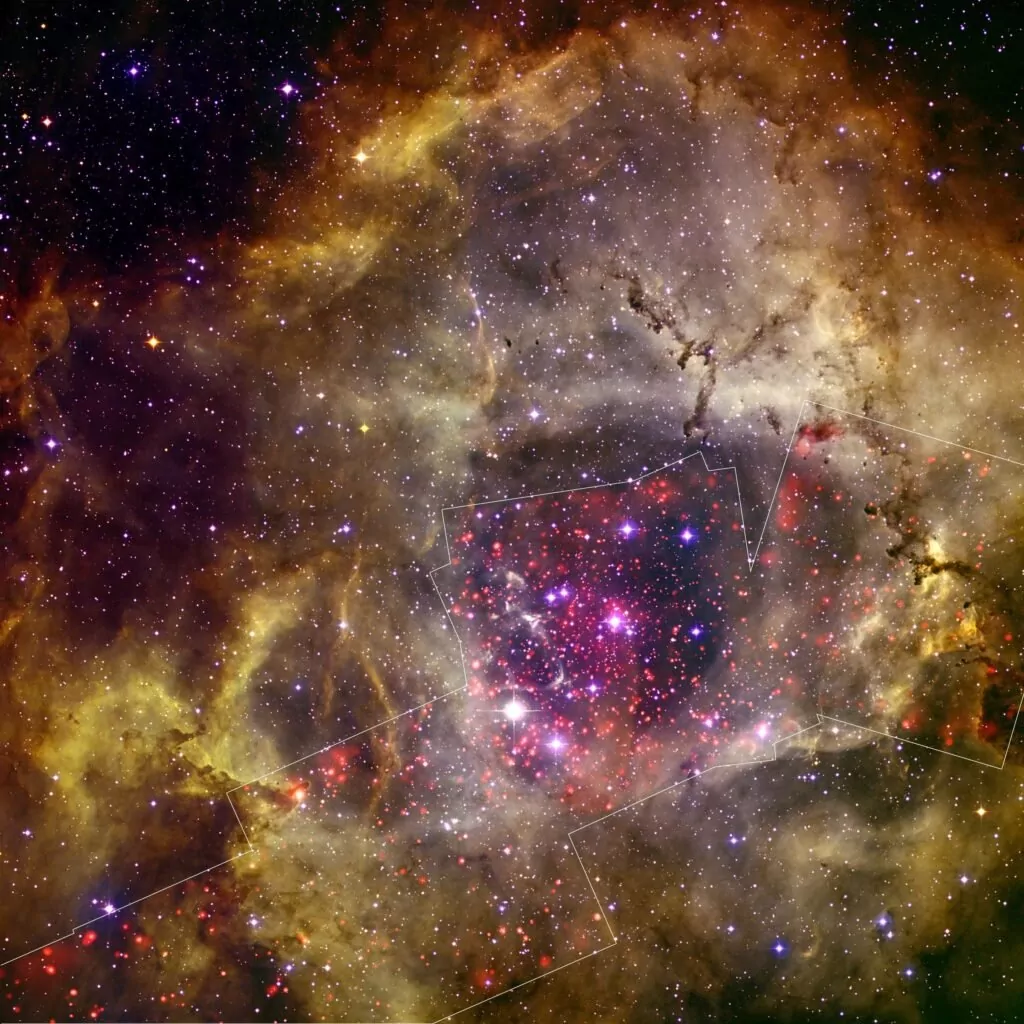 Giant nebula “Rosette”